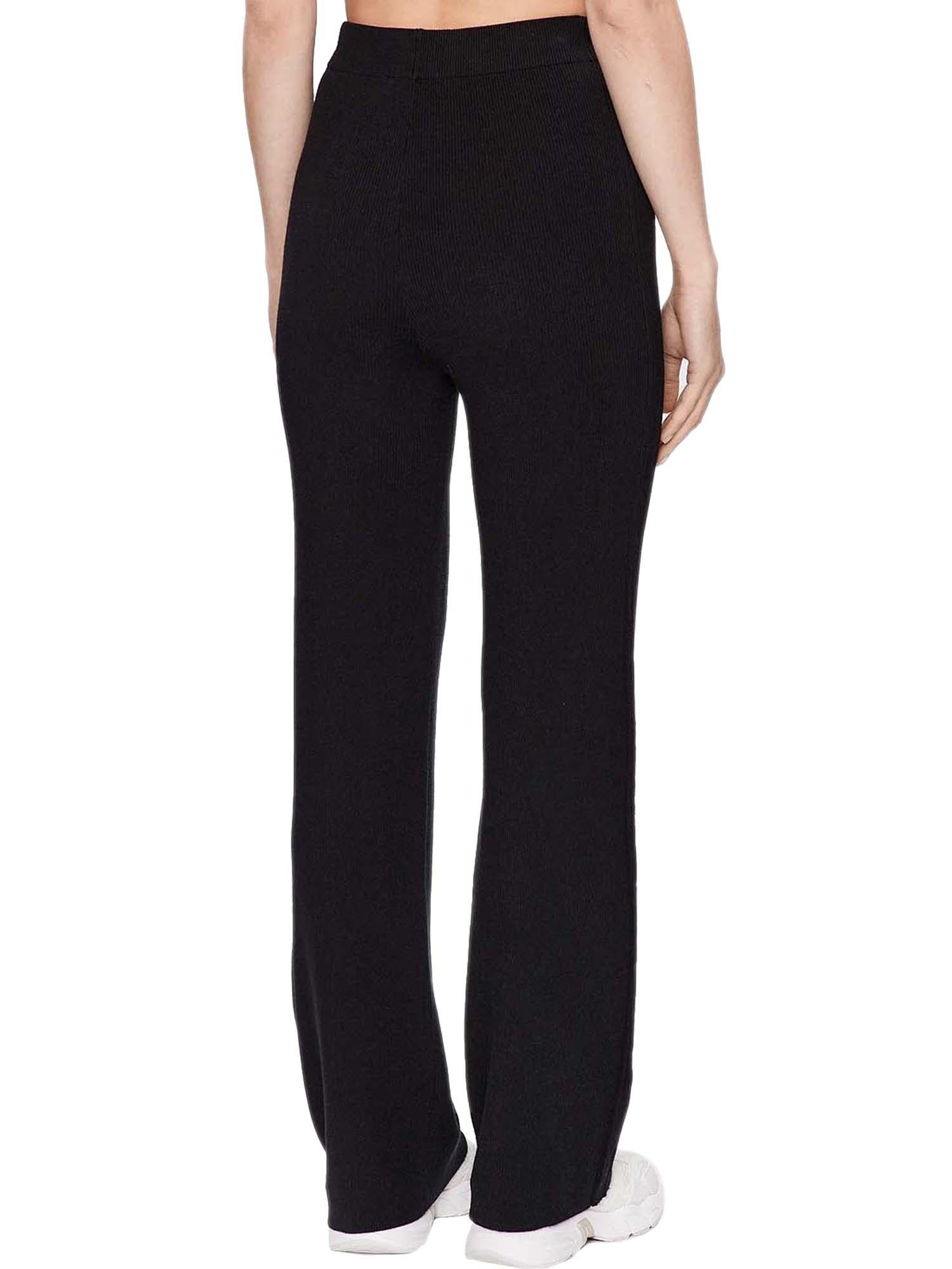 Calvin Klein Γυναικείο Παντελόνι Badge Straight Knitted Pants J20J222114 | Jerseyhosen