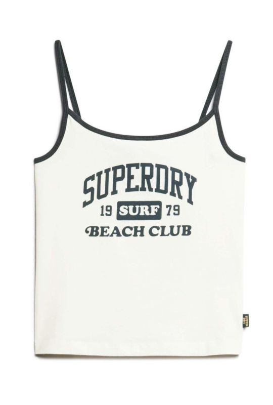 Superdry D3 Ovin Essential Branded Cami Top W6011879A