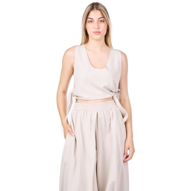 Collectiva Noir Γυναικεία Μπλούζα Routh Lin Top CND8WA24LIN