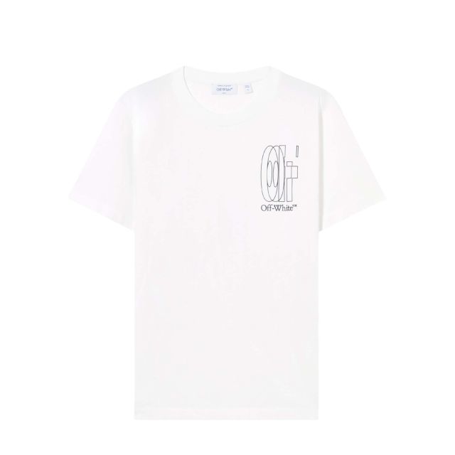 Off White Ανδρική Μπλούζα Big Double Arrow S/S Slim Tee 44MAA027S26J003100 - 752965