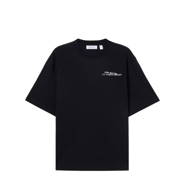 Off White Ανδρική Μπλούζα Type Machine Arrow S/S Skate Tee 44MAA120S26J00K001 - 753111