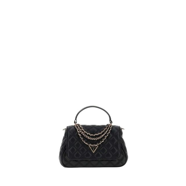 Guess Γυναικεία Τσάντα Giully Ii Top Handle Flap HWQG9673190