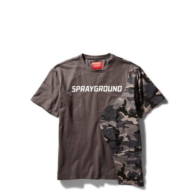Sprayground Ανδρική Μπλούζα Big Bite T-Shirt Grey SG7103B
