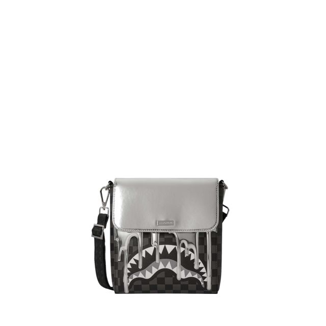 Sprayground Tσάντα Metallic Drip Sharks In Paris Messenger Sling B6865