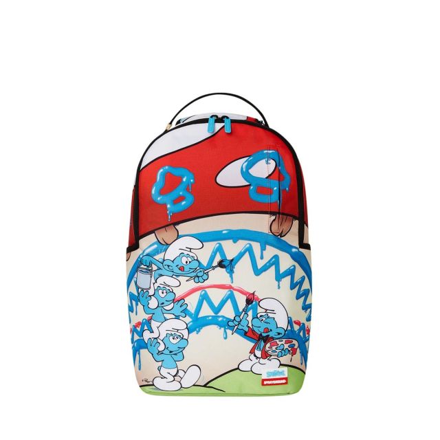 Sprayground Σακίδιο Πλάτης  Painting Smurfs Dlxr Backpack B7014