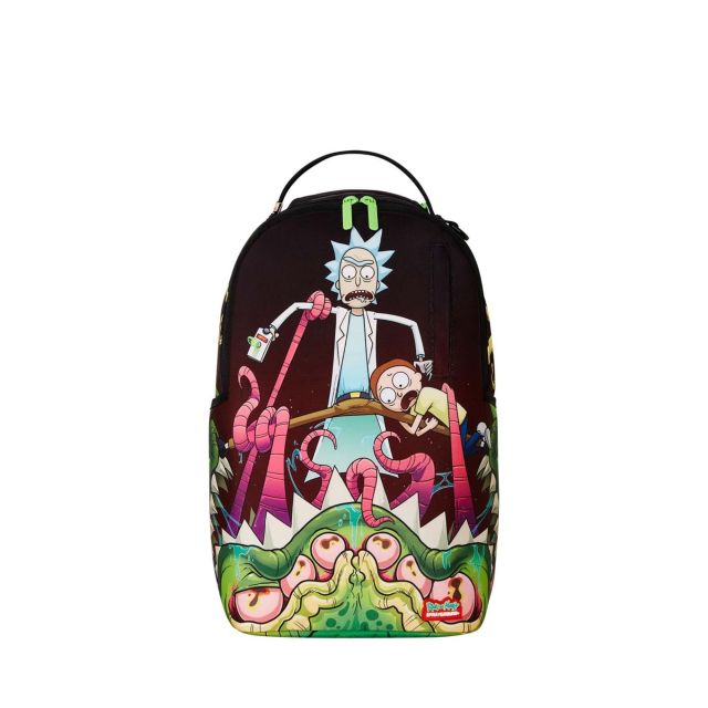 Sprayground Σακίδιο Πλάτης Rick And Morty Dlxr Alien Mouth Half Sharkmouth Dlxr Backpack B7185