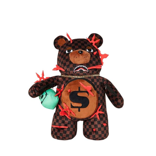 Sprayground Σακίδιο Πλάτης Ninja Star Moneybear Teddy Bear Backpack B7109 - 721799