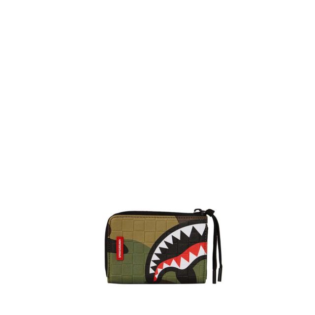 Sprayground Πορτοφόλι Woodland Camo Check Wallet W8268 - 731786