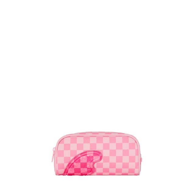 Sprayground Νεσεσέρ Pink Sip Patch Pencil Pouch B9016