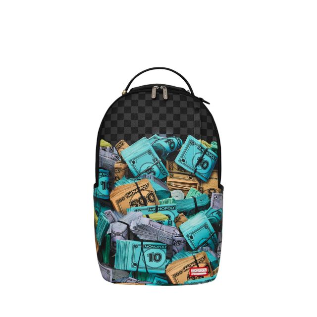 Sprayground Σακίδιο Πλάτης Monopoly Money Stacks Dlxsv Backpack B8782