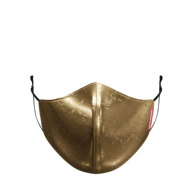 Sprayground Μάσκα Προσώπου Gold Spucci Pvc Mask 910Z346NSZ