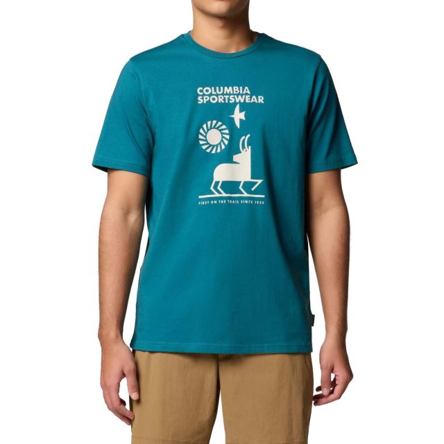 Columbia Ανδρική Μπλούζα Explorers Canyon™ SS Tee 2036441