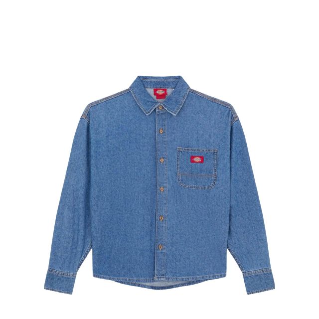 Dickies Γυναικείο Πουκάμισο Lw Denim Shirt Ls DK0A8826 - 749939