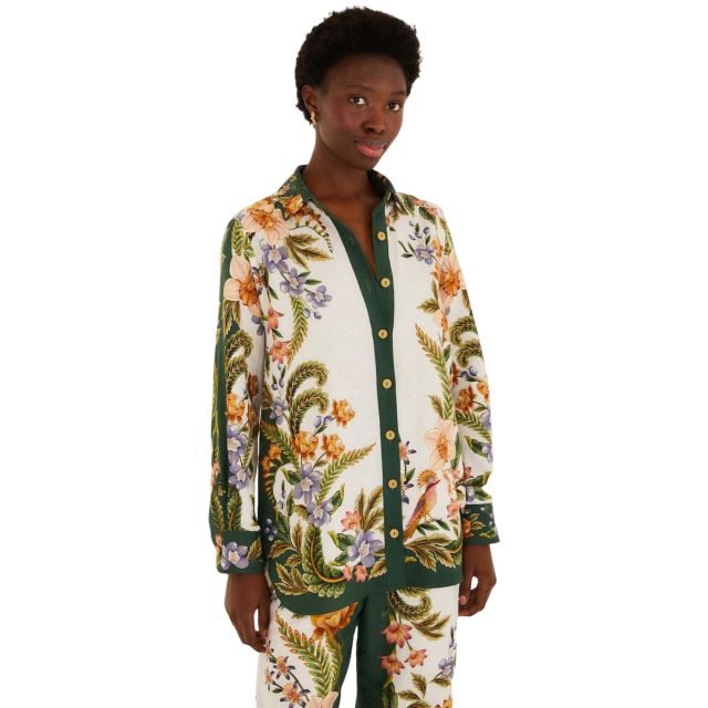 Farm Rio Nature Sand Shirt 349062