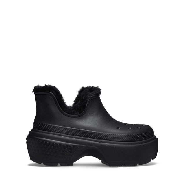 Crocs Γυναικεία Μποτάκια Stomp Lined Shorty Boot 210673
