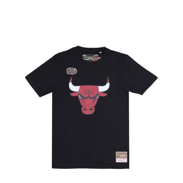 Mitchell & Ness Ανδρική Μπλούζα NBA Team Logo Tee Chicago Bulls BMTRINTL1051