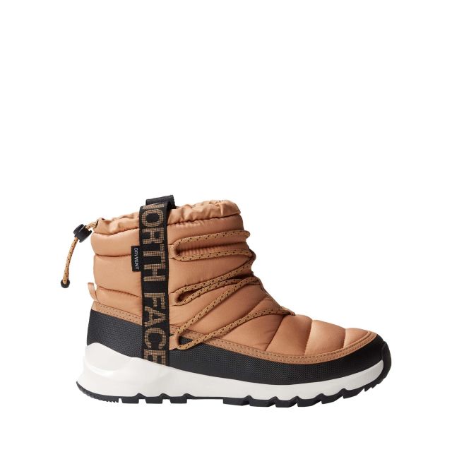 The North Face Γυναικεία Παπούτσια W Thermoballlaceupwp Almndbtr/Tnfblk NF0A5LWDKOM