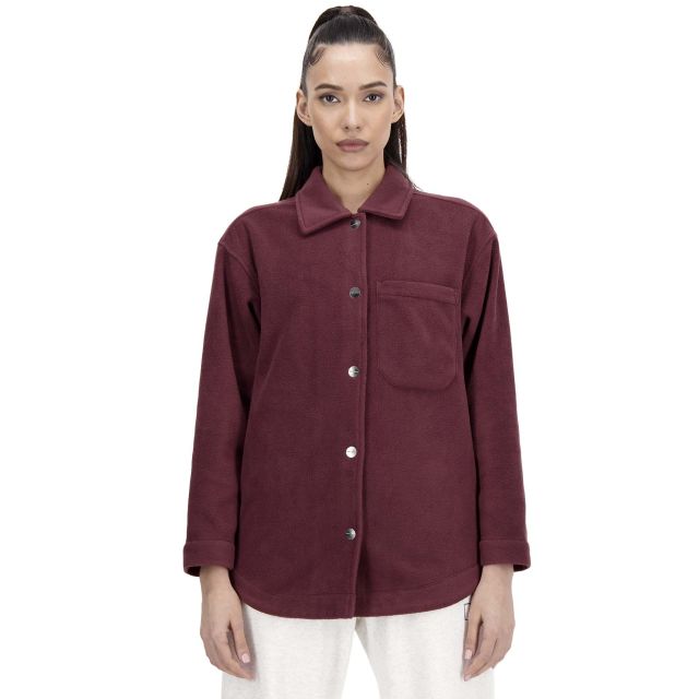 New Balance Γυναικείο Overshirt Athletics Polarfleece Shacket WJ33513