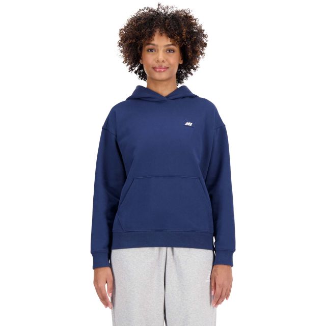 New Balance Γυναικείο Φούτερ Athletics French Terry Oversized Hoodie WT33524