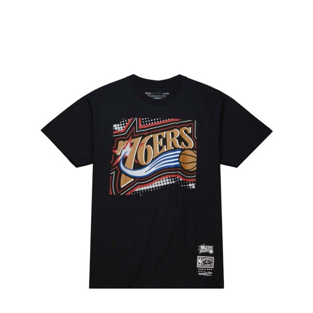 Mitchell & Ness Ανδρική Μπλούζα NBA Big Face 7.0 SS Tee Philadelhia 76Ers BMTR5904