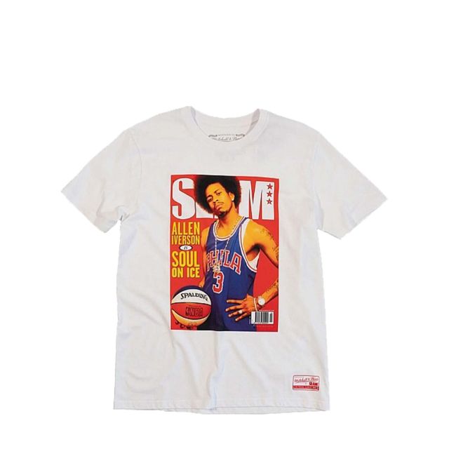 Mitchell & Ness Ανδρική Μπλούζα NBA Slam Cover Tee Philadelphia 76ers BMTRINTL1059