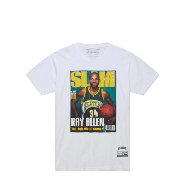 Mitchell & Ness Ανδρική Μπλούζα NBA Slam Cover Tee Seattle Supersonics BMTRINTL1059