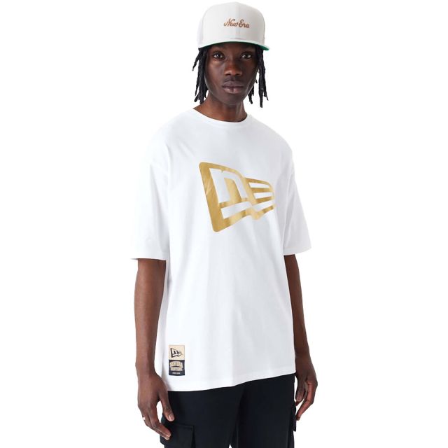 New Era Ανδρική Μπλούζα Ne Flag Os Tee Newera  Whimtg 60435391