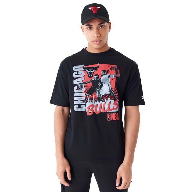 New Era Ανδρική Μπλούζα Nba Player Graphic Os Tee Chibul  Blkfdr 60435501