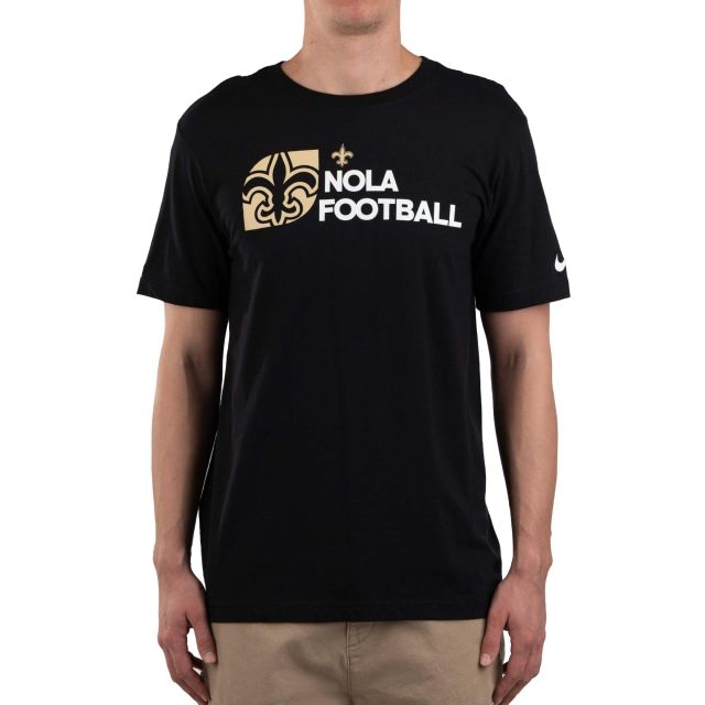Nike Ανδρική Μπλούζα NFL SS Essential Cotton T-Shirt New Orleans Saints N199-00A-7W-NM4
