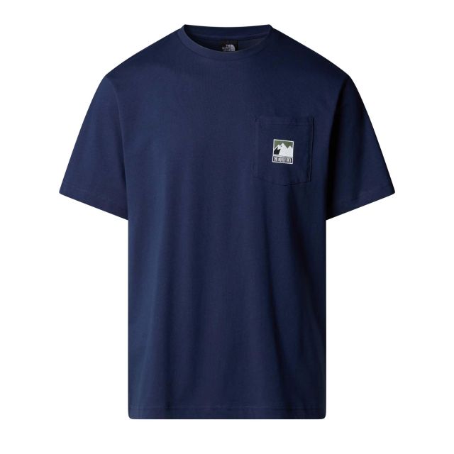 The North Face Ανδρική Μπλούζα M Mountain Logo Relaxed NF0A8E3M
