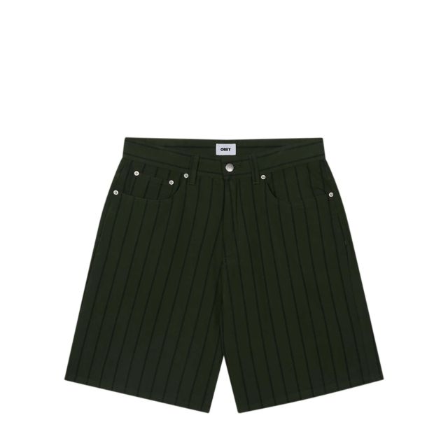 Obey Ανδρική Βερμούδα Stripe Baggy Denim Short 172100094