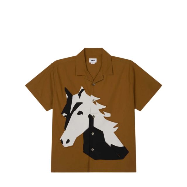 Obey Ανδρικό Πουκάμισο Beau Woven Ss 181210436