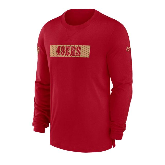 Nike Aνδρική Μπλούζα NFL Dri-Fit Player Top LS Team Issue 02FE-6DL-73-B73