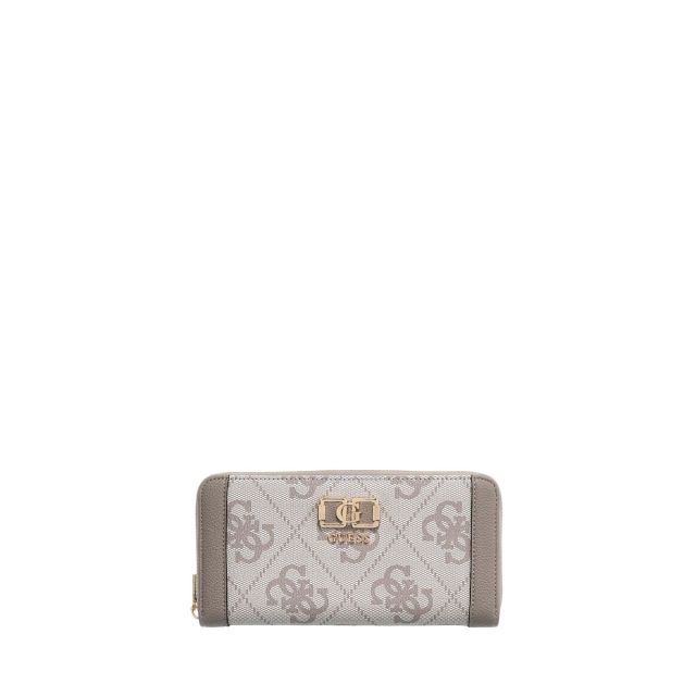 Guess Γυναικείο Πορτοφόλι Karnilla Logo Slg Lrg Zip Arnd SWOS9901146