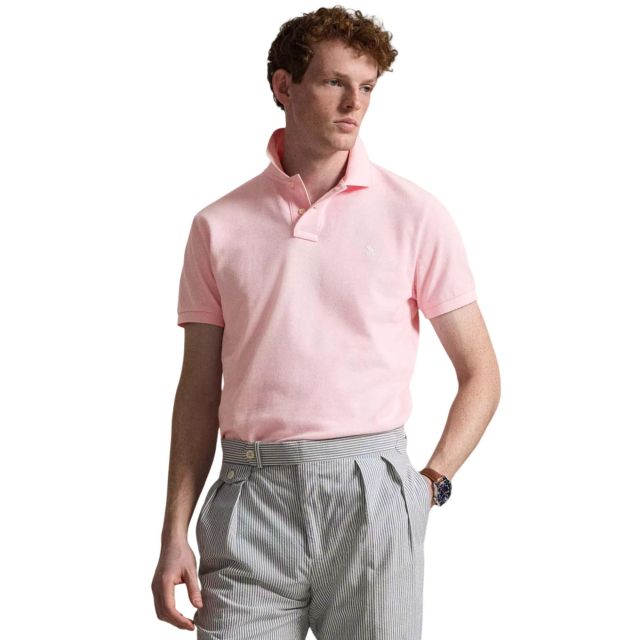 Polo Ralph Lauren Ανδρική Μπλούζα Basic Mesh-Ssl-Knt 710680784 - 744721