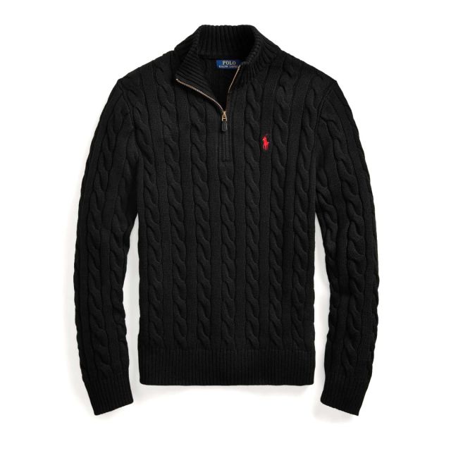 Polo Ralph Lauren Ανδρική Μπλούζα Lsdriverhzpp-Long Sleeve-Sweater 710810841