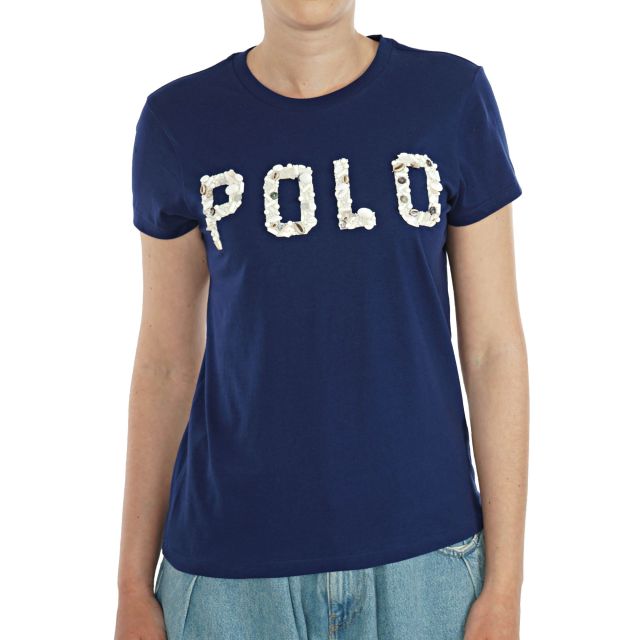 POLO RALPH LAUREN SHELL PRD T SHORT SLEEVE KNIT 211827661002