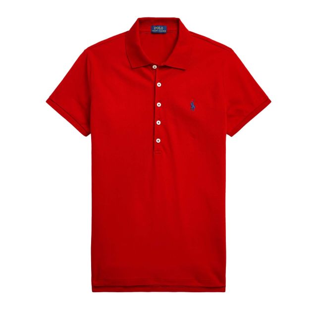 Polo Ralph Lauren Γυναικεία Μπλούζα Julie Polo-Slim-Short Sleeve-Polo Shirt 211870245004