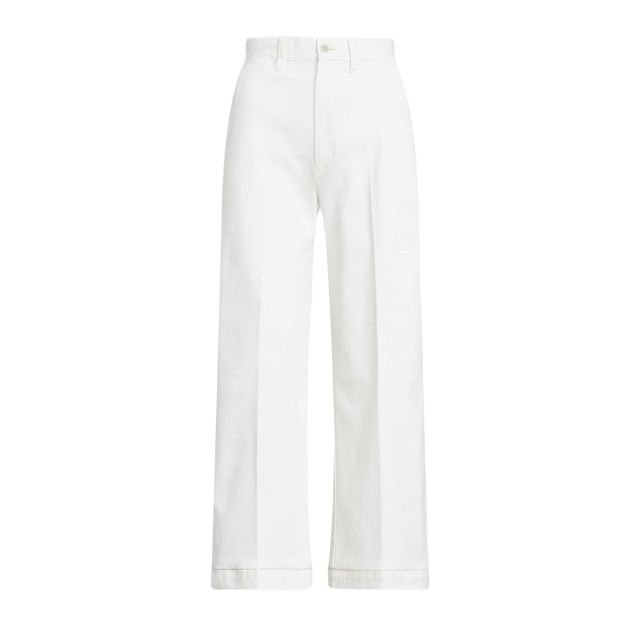 Polo Ralph Lauren Γυναικείο Παντελόνι Wd Lg Chno-Cropped-Flat Front 211873988