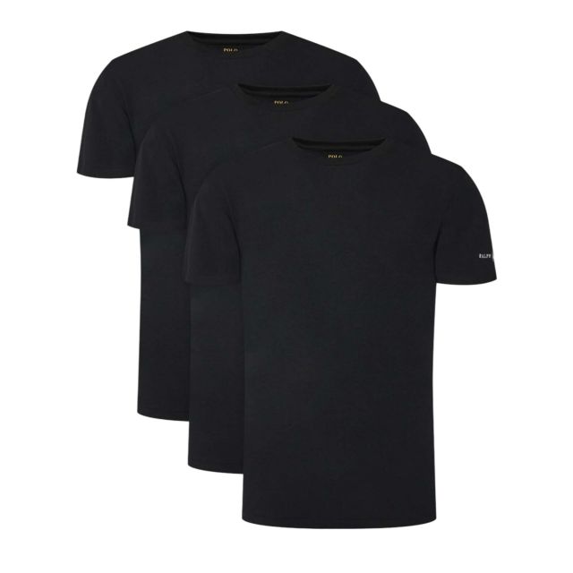 Polo Ralph Lauren Σετ Ανδρικές Μπλούζες S/S Crew-3 Pack-Crew Undershirt 714965508