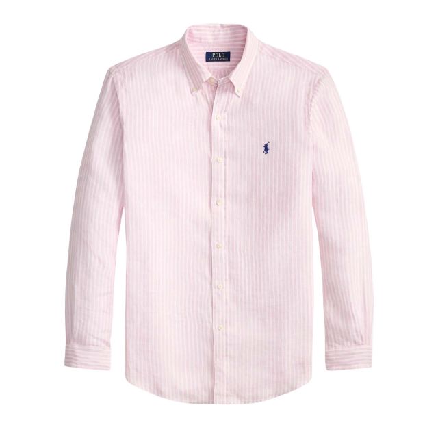 Polo Ralph Lauren Ανδρικό Πουκάμισο Yd Linen V1-Cubdppcs 710982143