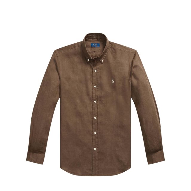 Polo Ralph Lauren Ανδρικό Πουκάμισο 17/1 Pd Linen V1-Cubdppcs 710966294