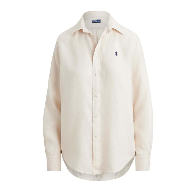 Polo Ralph Lauren Γυναικείο Πουκάμισο 17/1 Pd Linen-Lsl-Bfs 211970730511
