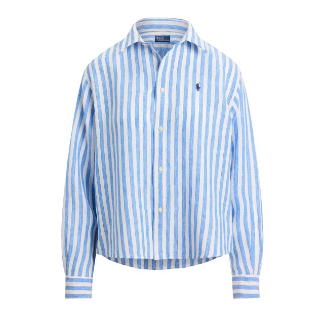 Polo Ralph Lauren Γυναικείο Πουκάμισο 17/1 Yd Linen-Lsl-Bfs 211935130500 - 745217