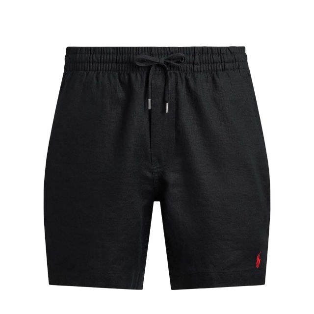 Polo Ralph Lauren Ανδρική Βερμούδα Piece Dyed Linen-Wvn-Shorts 710P08205