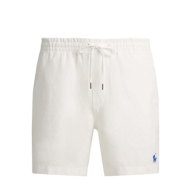 Polo Ralph Lauren Ανδρική Βερμούδα Piece Dyed Linen-Wvn-Shorts 710P08205