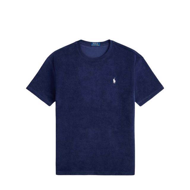 Polo Ralph Lauren Ανδρική Μπλούζα Lt Wt Cotton Terry-Knt-T-Shirt 710A12492