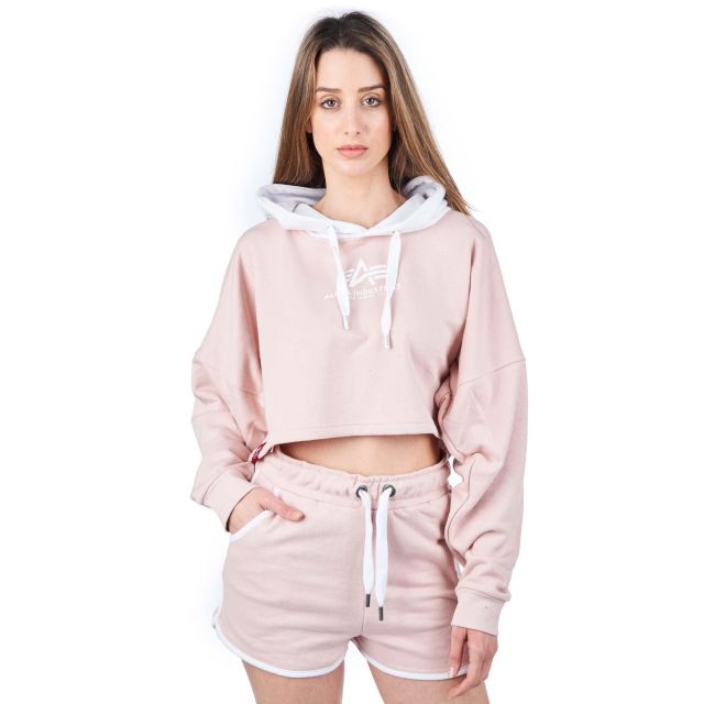 Alpha Industries Γυναικείο Φούτερ Basic ML COS Hoody Wmn 106043