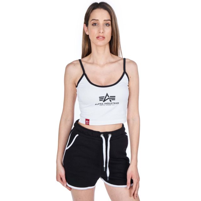 Alpha Industries Γυναικεία Μπλούζα Basic ML Cropped Tank Top Wmn 106080
