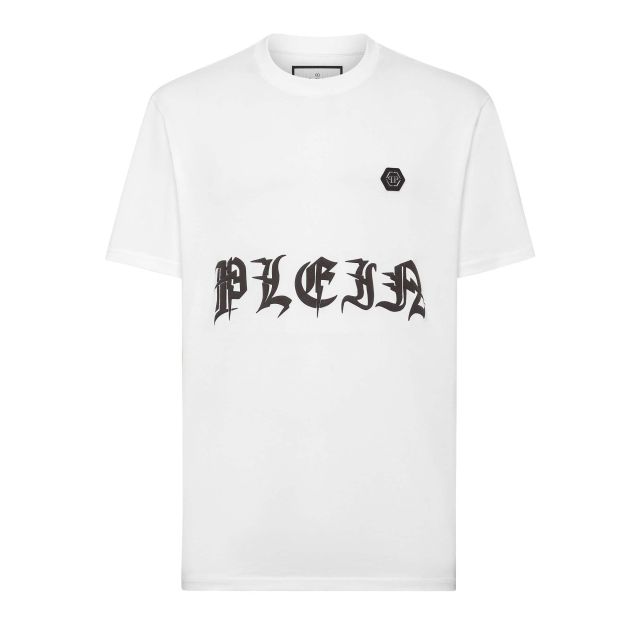 Philipp Plein Ανδρική Μπλούζα T-shirt Round Neck SS Gothic Plein PACC MTK6295 PJY002N